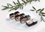 Роллы с креветкой
